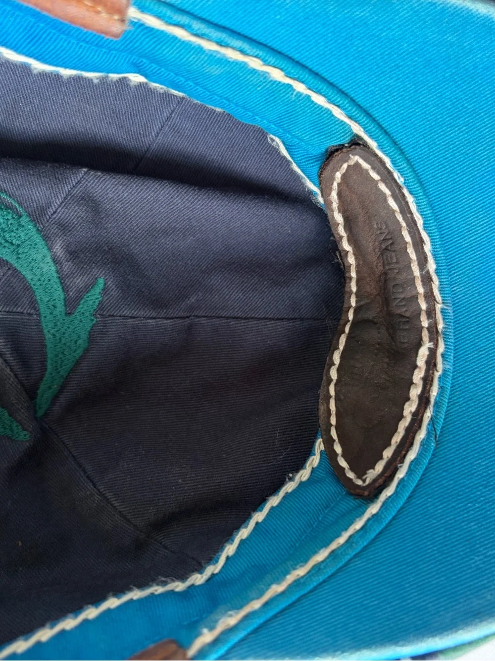 Vintage True Religion Newsboy Hat Driving Cap Distressed Patchwork